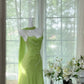 Romantic Green Exquisite Beaded Short Chiffon Homecoming Dress Prom Dress Evening Dress Birthday Party Dress gh4277