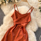 Robe courte en satin à la mode 10944