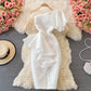 Stylish One Shoulder Satin Short Dress Party Dress  10918