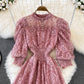 Cute Lace A Line Dress Lace Fashion Dress  10795