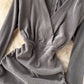Sexy V-Neck Drawstring Dress Fashion Dress  10815