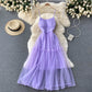 Cute A Line Tulle Short Dress Fashion Dress  10777