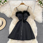 Cute A Line Christmas Dress  10785