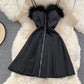 Cute A Line Christmas Dress  10785