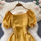 Cute A Line Lace Up Dress Fashion Dress  10662