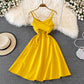 Cute V Neck Short Dress A Line Fashion Dress  10715