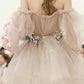 Cute tulle lace short prom dress homecoming dress  10346