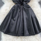 Sexy Bow Short A Line Dress Fashion Dress  10656