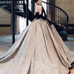 Amazing satin long ball gown dress formal dress  10471