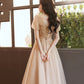 Cute tulle sequins long prom dress evening dress  10263