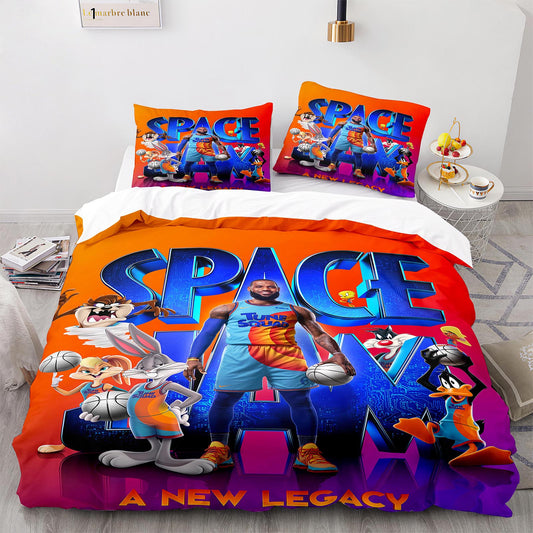 Parure de lit avec housse de couette et taies d'oreiller pour adolescents et adultes, taille King size, DGL1001