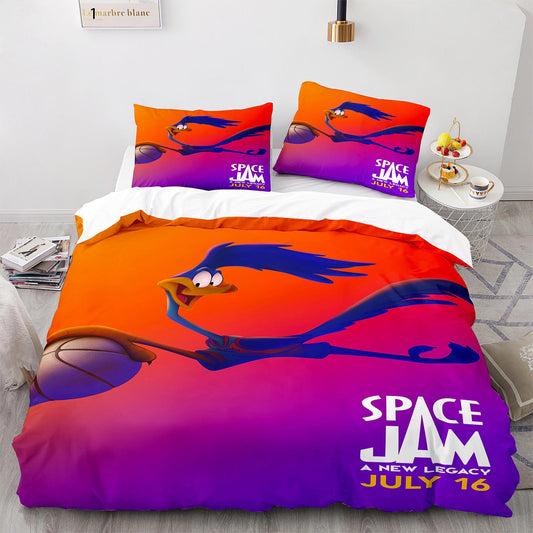 Parure de lit avec housse de couette et taies d'oreiller pour adolescents et adultes, taille King size, DGL1006