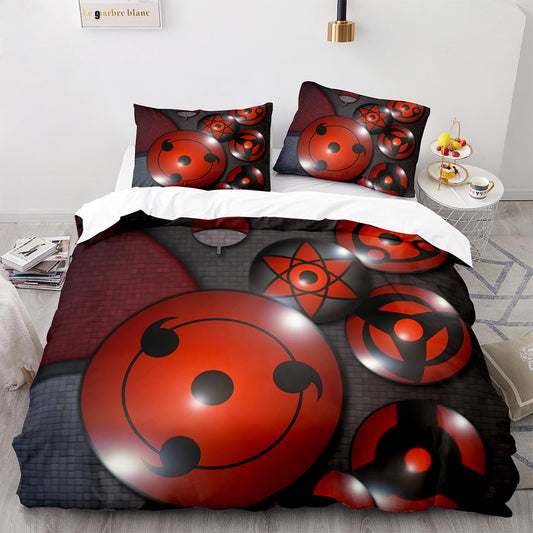 Parure de lit avec housse de couette et taies d'oreiller pour adolescents et adultes, taille King size, HYL1009