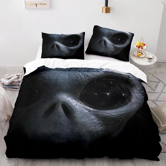 Parure de lit avec housse de couette et taies d'oreiller pour adolescents et adultes, taille King size, WXR1009