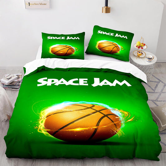 Parure de lit avec housse de couette et taies d'oreiller pour adolescents et adultes, taille King size, DGL1010