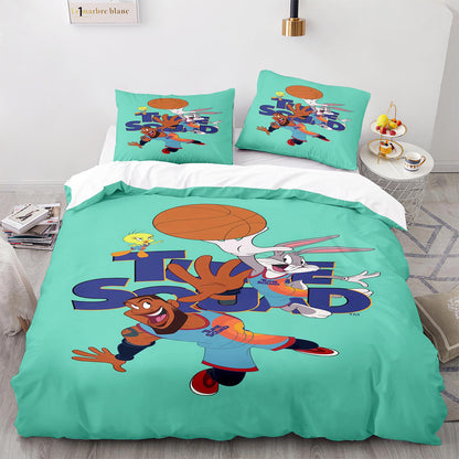 Parure de lit avec housse de couette et taies d'oreiller pour adolescents et adultes, taille King size, DGL1020