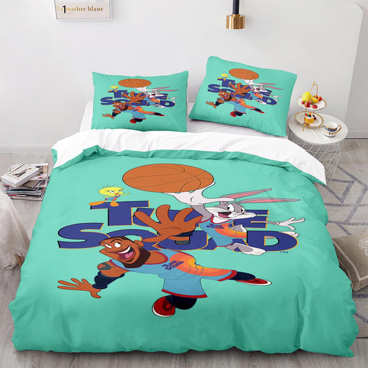 Parure de lit avec housse de couette et taies d'oreiller pour adolescents et adultes, taille King size, DGL1020