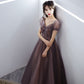 Cute tulle long prom dress A line evening gown  10280