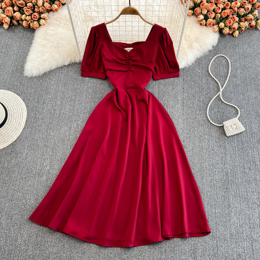 Cute Bow A Line Short Dress Fashion Dress  10718