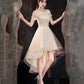 Cute tulle high low prom dress homecoming dress  8807