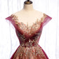 Stylish tulle sequins prom dress formal dress  8239