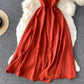 Cute V Neck Short A Line Dress Fashion Dress  10826