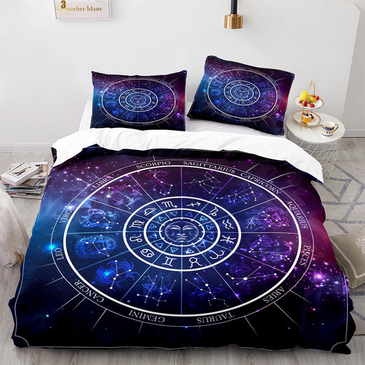 Parure de lit avec housse de couette et taies d'oreiller pour adolescents et adultes, taille King size, SEXZ3001
