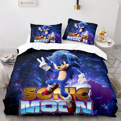 Parure de lit avec housse de couette et taies d'oreiller pour adolescents et adultes, taille King size, SNK3005