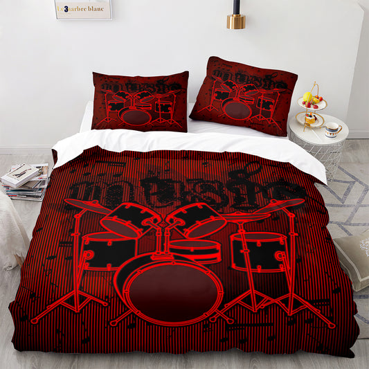 Parure de lit avec housse de couette et taies d'oreiller pour adolescents et adultes, taille King size, JZG3008