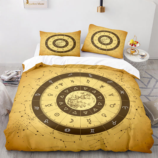 Parure de lit avec housse de couette et taies d'oreiller pour adolescents et adultes, taille King size, SEXZ3015