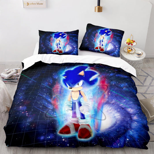 Parure de lit avec housse de couette et taies d'oreiller pour adolescents et adultes, taille King size, SNK3016