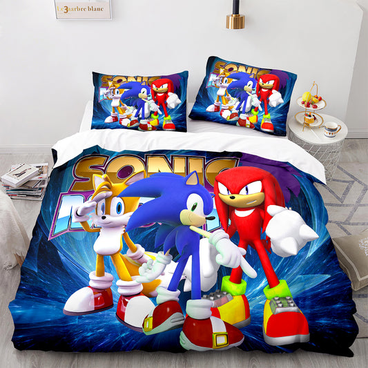 Parure de lit avec housse de couette et taies d'oreiller pour adolescents et adultes, taille King size, SNK3018