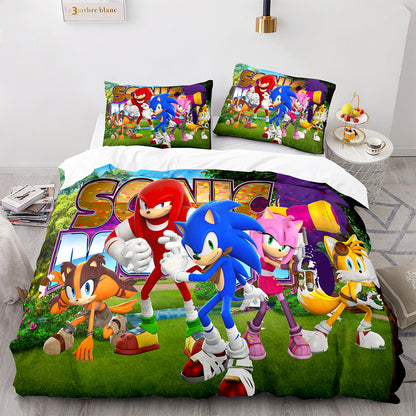 Parure de lit avec housse de couette et taies d'oreiller pour adolescents et adultes, taille King size, SNK3020