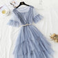 Robe en maille de dentelle Mori Sweet Cake Dress 4361