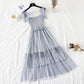Zhixun skirt French minority Platycodon skirt super xiansen series  4101