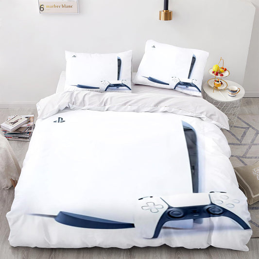 Housse de couette personnalisée avec logo photo pour garçons et filles, ensemble de literie sur mesure à faire soi-même, parure de lit design, housse de couette Queen Size PS1003