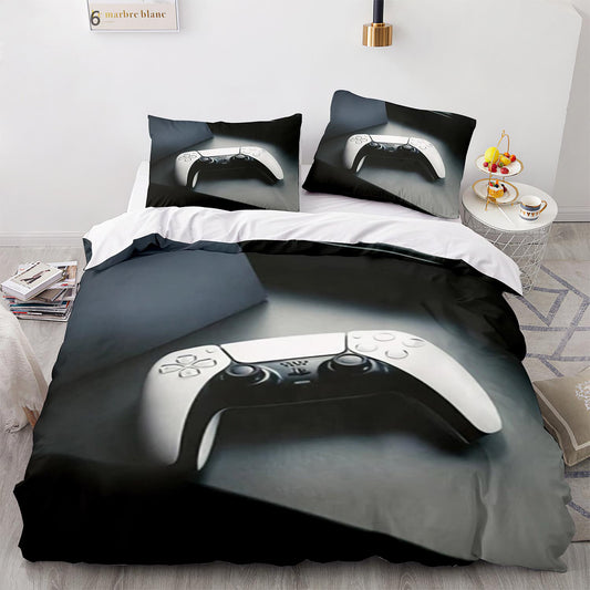 Housse de couette personnalisée avec logo photo pour garçons et filles, ensemble de literie sur mesure à faire soi-même, parure de lit design, housse de couette Queen Size PS1011