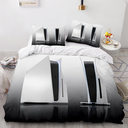 Housse de couette personnalisée avec logo photo pour garçons et filles, ensemble de literie sur mesure à faire soi-même, parure de lit design, housse de couette Queen Size PS1012