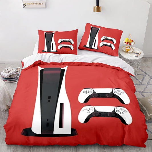 Housse de couette personnalisée avec logo photo pour garçons et filles, ensemble de literie sur mesure à faire soi-même, parure de lit design, housse de couette Queen Size PS1014