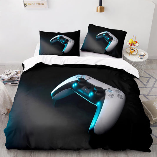 Housse de couette personnalisée avec logo photo pour garçons et filles, ensemble de literie sur mesure à faire soi-même, parure de lit design, housse de couette Queen Size PS1027