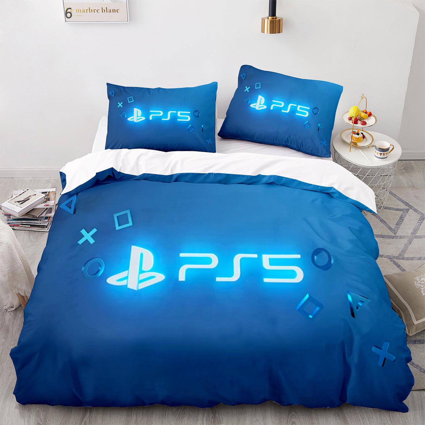 Housse de couette personnalisée avec logo photo pour garçons et filles, ensemble de literie sur mesure à faire soi-même, parure de lit design, housse de couette Queen Size PS1028
