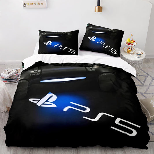 Housse de couette personnalisée avec logo photo pour garçons et filles, ensemble de literie sur mesure à faire soi-même, parure de lit design, housse de couette Queen Size PS1036
