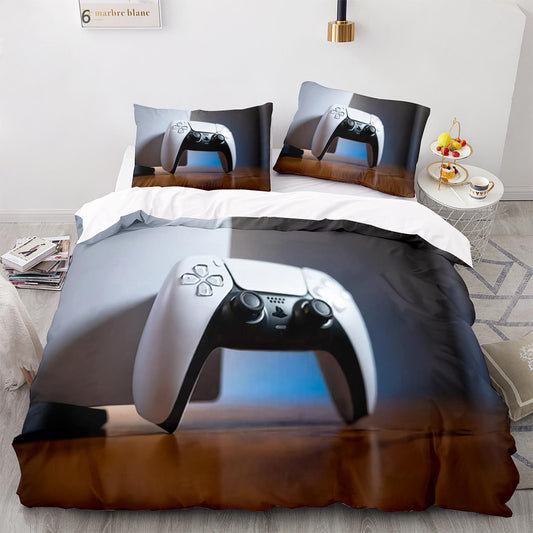 Housse de couette personnalisée avec logo photo pour garçons et filles, ensemble de literie sur mesure à faire soi-même, parure de lit design, housse de couette Queen Size PS1038