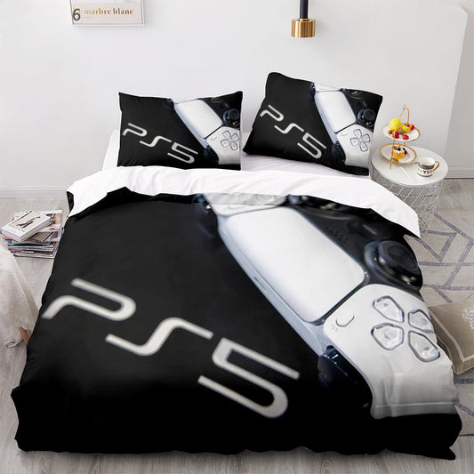 Housse de couette personnalisée avec logo photo pour garçons et filles, ensemble de literie sur mesure à faire soi-même, parure de lit design, housse de couette Queen Size PS1039