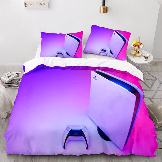 Housse de couette personnalisée avec logo photo pour garçons et filles, ensemble de literie sur mesure à faire soi-même, parure de lit design, housse de couette Queen Size PS1048