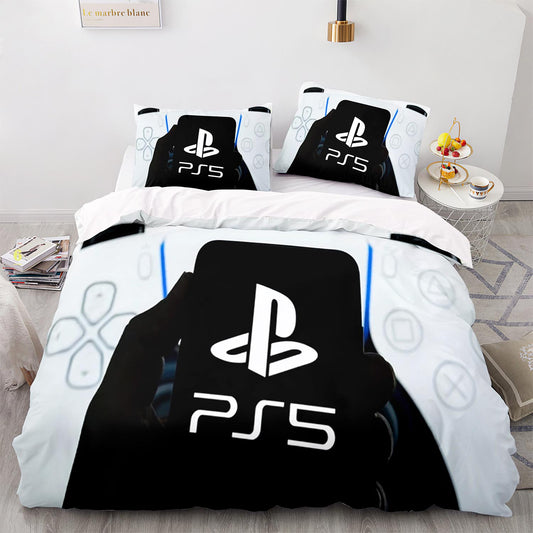 Housse de couette personnalisée avec logo photo pour garçons et filles, ensemble de literie sur mesure à faire soi-même, parure de lit design, housse de couette Queen Size PS1049