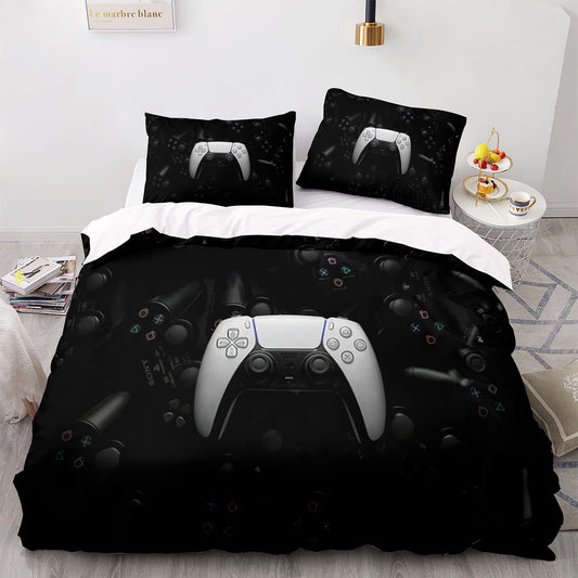 Housse de couette personnalisée avec logo photo pour garçons et filles, ensemble de literie sur mesure à faire soi-même, parure de lit design, housse de couette Queen Size PS1050