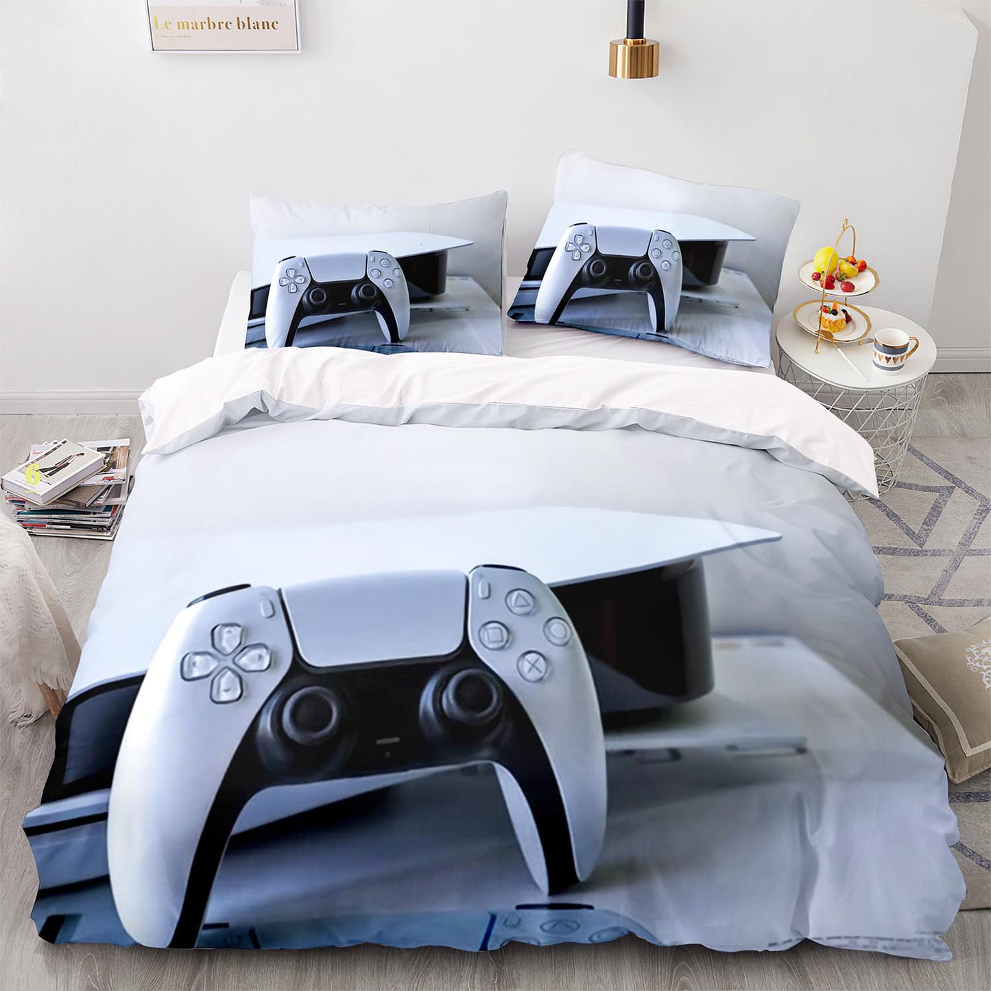 Housse de couette personnalisée avec logo photo pour garçons et filles, ensemble de literie sur mesure à faire soi-même, parure de lit design, housse de couette Queen Size PS1051
