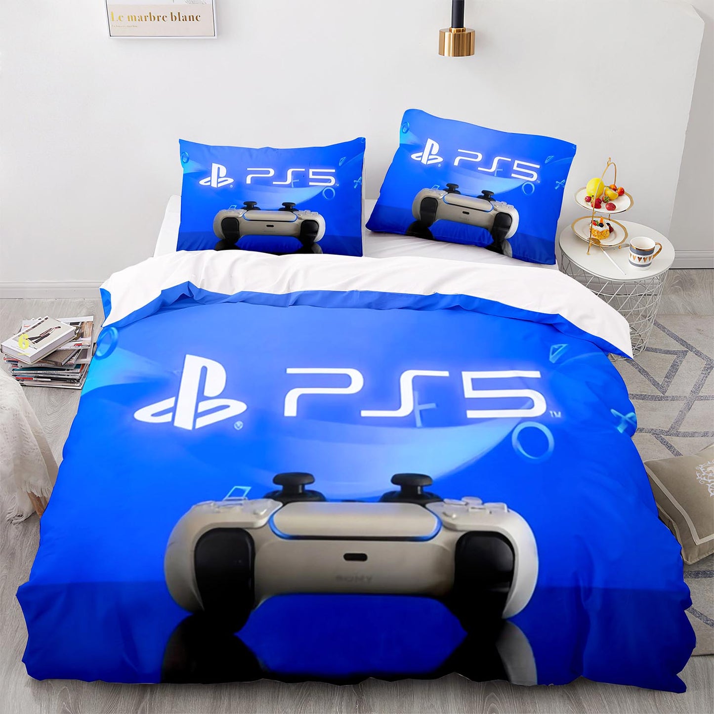 Housse de couette personnalisée avec logo photo pour garçons et filles, ensemble de literie sur mesure à faire soi-même, parure de lit design, housse de couette Queen Size PS1054