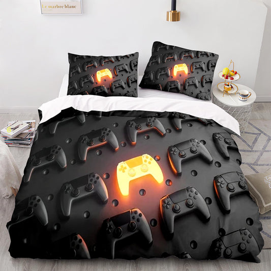 Housse de couette personnalisée avec logo photo pour garçons et filles, ensemble de literie sur mesure à faire soi-même, parure de lit design, housse de couette Queen Size PS1059